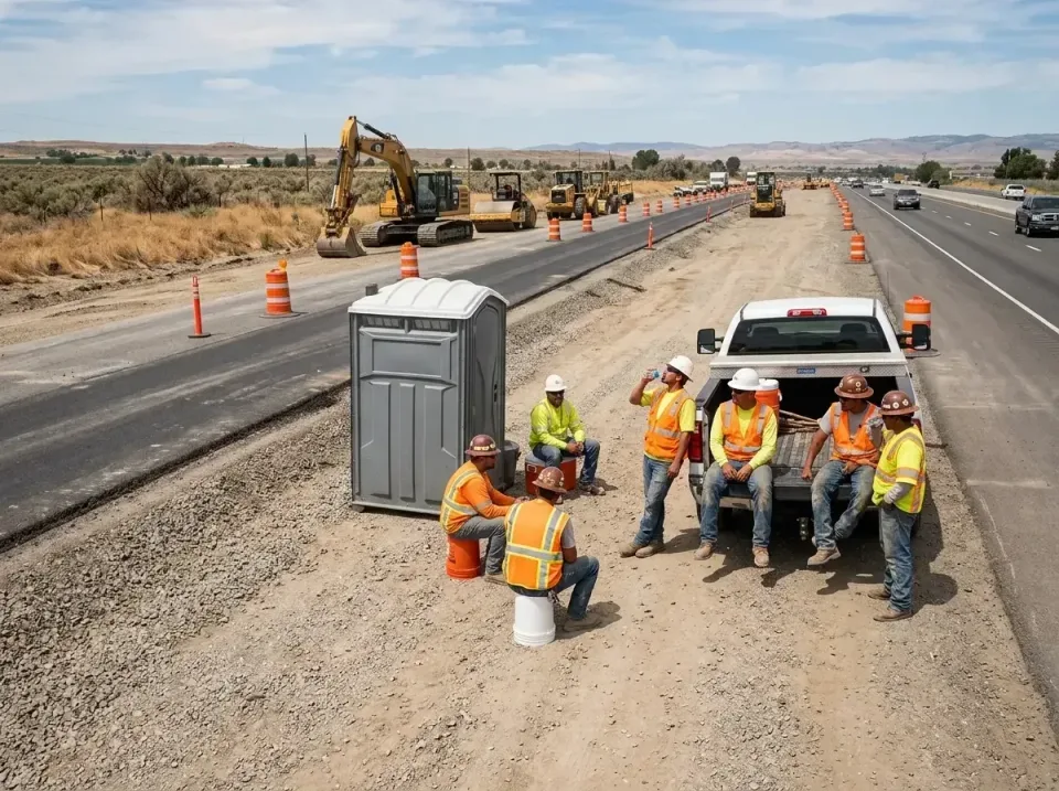 highway-road-construction-crew-007 — frequently asked questions, Porta Potty and Restroom Rentals in Perry, OK